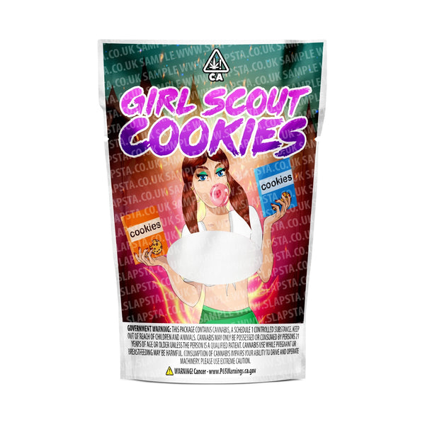 Girl Scout Cookies Mylar Pouches Pre-Labeled - SLAPSTA