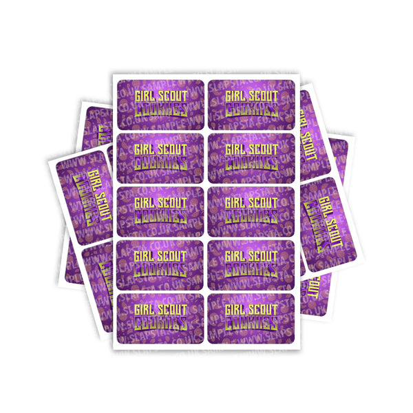 Girl Scout Cookies Rectangle / Pre-Roll Labels - SLAPSTA