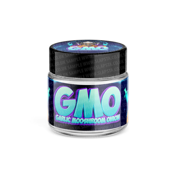 GMO Glass Jars Pre-Labeled - SLAPSTA