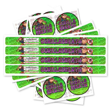 Gorilla Breath Pre - Labeled 3.5g Self - Seal Tins - 60pcs