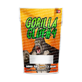 Sachets Mylar Gorilla Glue #4 pré-étiquetés