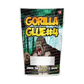 Gorilla Glue Mylar Pouches Pre-Labeled