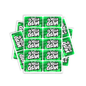 Étiquettes rectangulaires / pré-enroulées Gorilla Gum