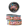 Boîtes auto-scellantes pré-étiquetées Gorilla Zkittlez de 3,5 g