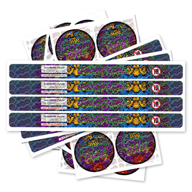 Grandaddy Purple Pre - Labeled 3.5g Self - Seal Tins - 60pcs
