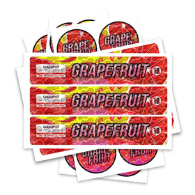 Grapefruit Glass Jar / Tamper Pot Labels