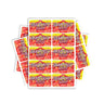 Grapefruit Kush Rectangle / Pre-Roll Labels - Pre-Roll (10.16cm x 6.7cm) / 10