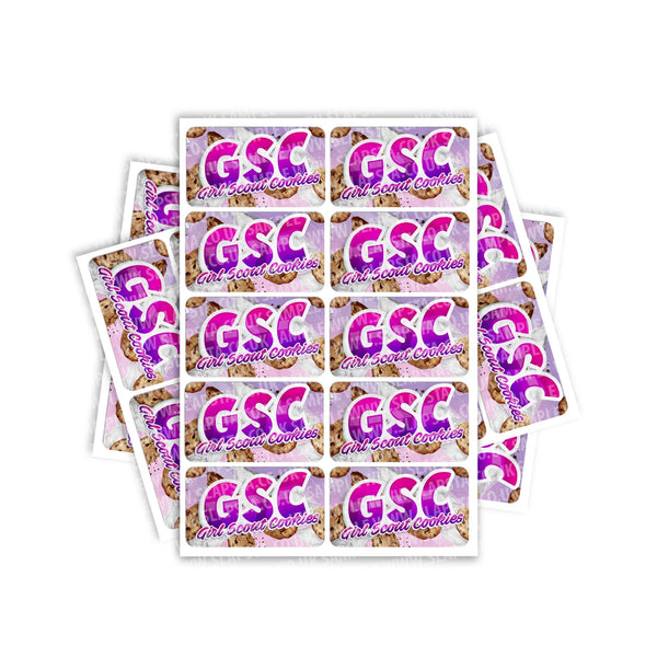GSC Rectangle / Pre-Roll Labels - SLAPSTA