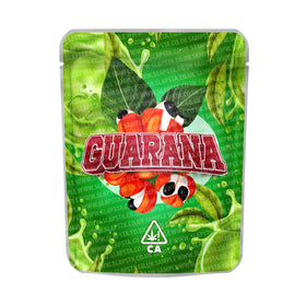 Sachets Mylar Guarana pré-étiquetés