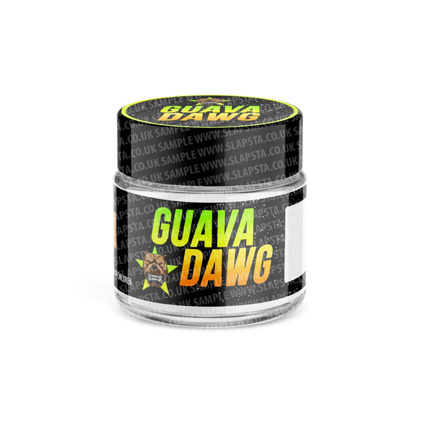Guava Dawg Glass Jars Pre-Labeled - SLAPSTA