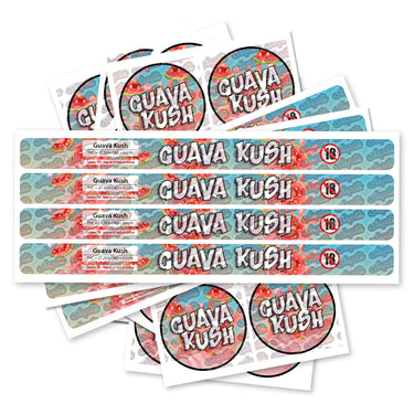 Guava Kush Pre - Labeled 3.5g Self - Seal Tins - 60pcs