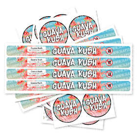 Guava Kush Pressitin Strain Labels