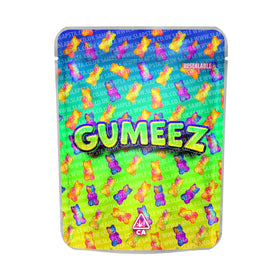 Pochettes Mylar Gumeez pré-étiquetées