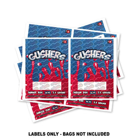 Gushers Mylar Bag Labels ONLY
