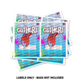 Gushers Mylar Bag Labels ONLY