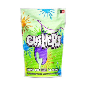 Pochettes Mylar Gushers pré-étiquetées