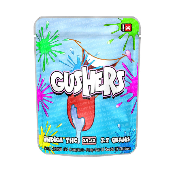 Gushers Mylar Pouches Pre-Labeled - SLAPSTA