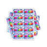 Gushers Rectangle / Pre - Roll Labels - Pre - Roll (10.16cm x 6.7cm)