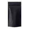 Half Ounce (14g) Single Seal Mylar Bags Black / Clear - SLAPSTA