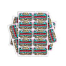 Headbanger Rectangle / Pre-Roll Labels - Pre-Roll (10.16cm x 6.7cm) / 10