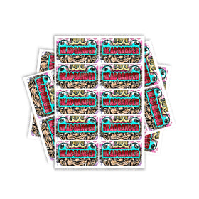 Headbanger Rectangle / Pre-Roll Labels