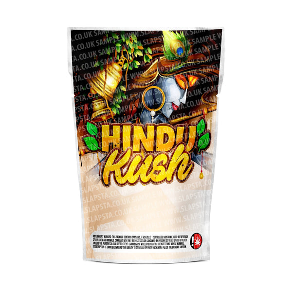 Hindu Kush Mylar Pouches Pre-Labeled - SLAPSTA