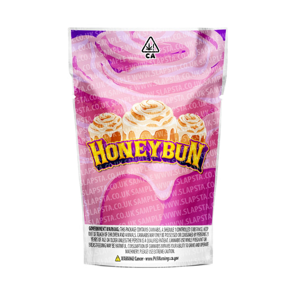 Honey Bun Mylar Pouches Pre-Labeled - SLAPSTA