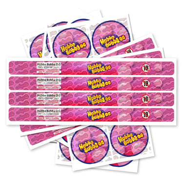 Hubba Bubba Pre - Labeled 3.5g Self - Seal Tins - 60pcs
