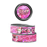 Ice Cream Pre - Labeled 3.5g Self - Seal Tins - 60pcs