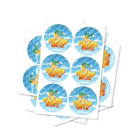 Island Boyz Circular Stickers