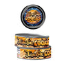 Jaffa Cake Cookies Pre - Labeled 3.5g Self - Seal Tins - 60pcs