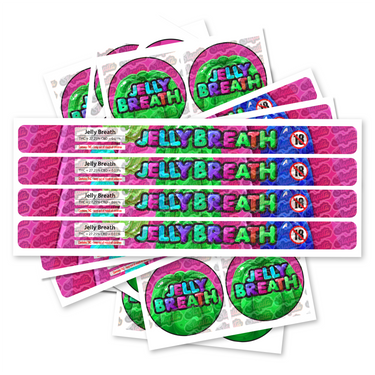Jelly Breath Pre - Labeled 3.5g Self - Seal Tins - 60pcs