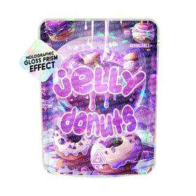 Jelly Donuts SFX Mylar Pouches Pre-Labeled