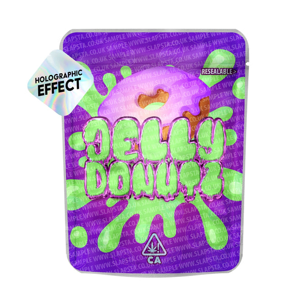 Jelly Donuts SFX Mylar Pouches Pre-Labeled - SLAPSTA
