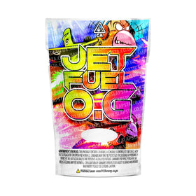 Sachets Mylar Jet Fuel OG pré-étiquetés