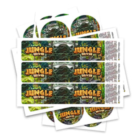 Étiquette pour bocal en verre / pot de bourrage Jungle Driver