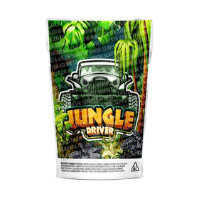 Jungle Driver Mylar Pouches Pre-Labeled