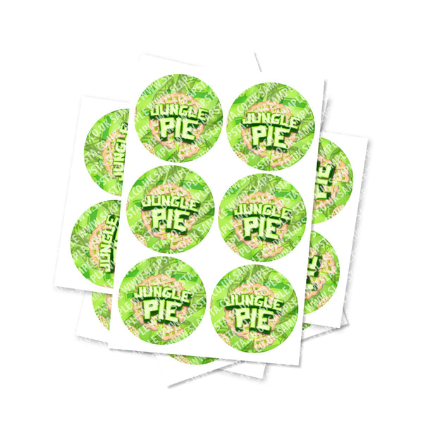 Jungle Pie Circular Stickers - SLAPSTA