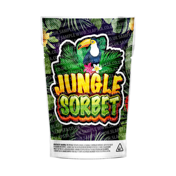 Jungle Sorbet Mylar Pouches Pre-Labeled - SLAPSTA