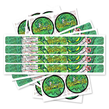 Key Lime Pie Pre - Labeled 3.5g Self - Seal Tins - 60pcs