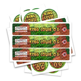 Étiquettes pour bocaux en verre / pots à pression King Louie