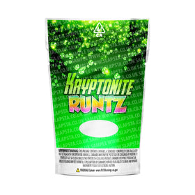 Kryptonite Runtz Mylar Pouches Pre-Labeled