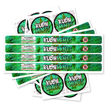 Kush Mints Pre - Labeled 3.5g Self - Seal Tins - 60pcs