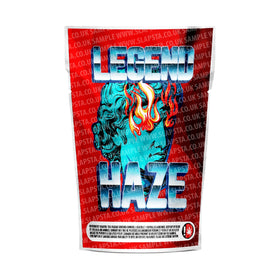 Legend Haze Mylar Pouches Pre-Labeled