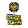 Legend Orange Apricot Pre - Labeled 3.5g Self - Seal Tins - 60pcs