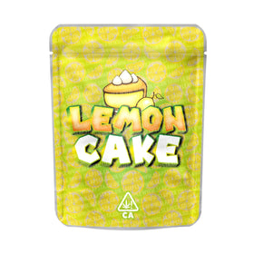 Sachets Mylar pour gâteau au citron pré-étiquetés