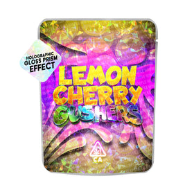 Sachets Mylar SFX Citron Cerise Gushers pré-étiquetés 