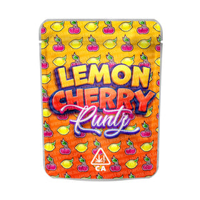 Sachets Mylar Runtz Citron Cerise pré-étiquetés