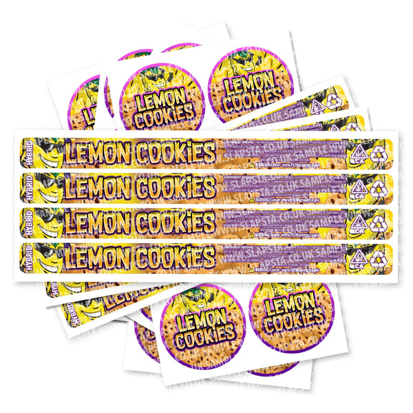 Lemon Cookies Pressitin Strain Labels - SLAPSTA