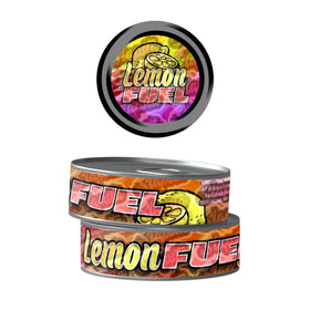 Lemon Fuel Pre-Labeled 3.5g Self-Seal Tins